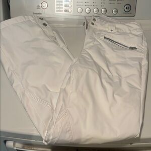 Spyder White Ski Pants